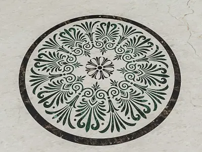 Marble Pattern Low-poly 3D model