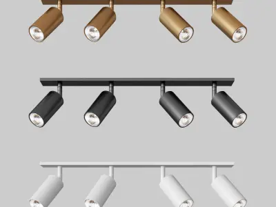 24 Light Fixture Collection 3D Model Pack