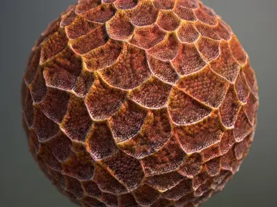 Material Skin Alien 11 Seamless PBR Texture Texture