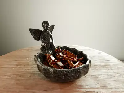 Chocolate Angel 3D model