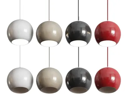  Topan VP6 Lamp Verner Panton 3D model