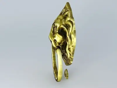 Door Knocker Free 3D model