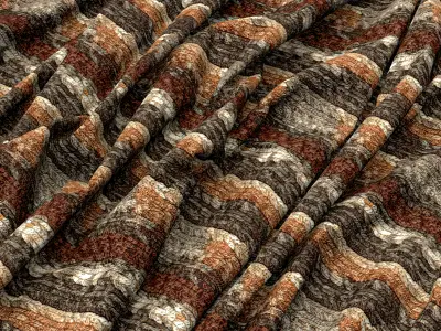 Knitted Fabric VOL02 4K Seamless PNG PBR Textures Texture