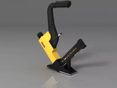 DEWALT Flooring Nailer DWFP12569 Low-poly 3D model