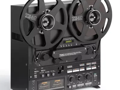 Vintage Teac X2000 Hi-Fi Recorder Reel to Reel 3D model