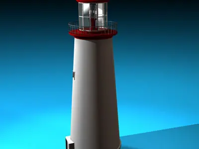 Lighthouse 3D model