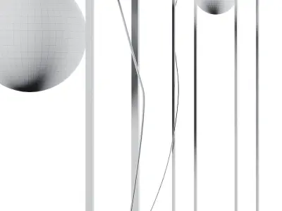 Vesoi Multiplo Floor Lamp 3D model