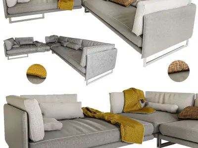 Saba Livingston  Sofa 3D model