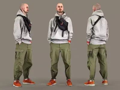 Young And Promising 3D model