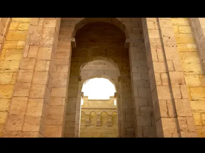 Old Castle- 3d Model