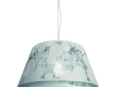 Collage Pendant Lamp Poulsen 3D model
