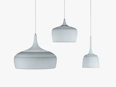 Polk Pendant Light Bronze 3D model