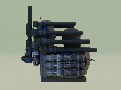  Armored Laser Skibidi Toilet 3D model