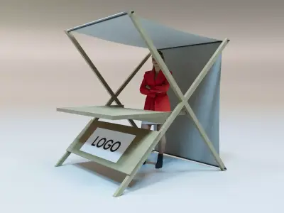 TENT BUSINESS 2 3D model