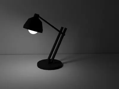 office lighting lamp 3D model