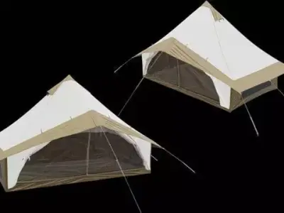 Camping Tent8 3D model purchase