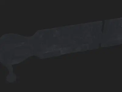 Lock 21 Low-poly 3D model