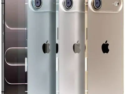 apple iphone 17 air  3D model