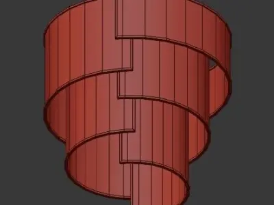 Untitled pendant lamp 3D model 3