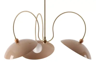 Primrose Chandelier by Blueprint Lighting 3D model
