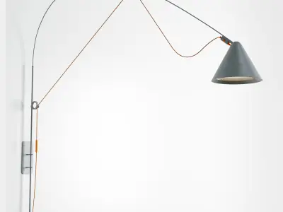 AYNO wall light Low-poly 3D model
