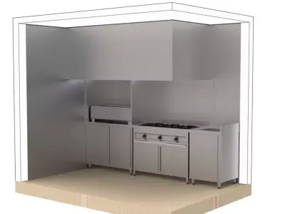 kitchen 79 3D model