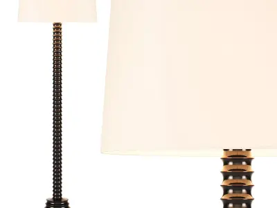 Floor Lamp Louise 3D model