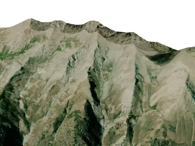 Mount Nebo 3D model