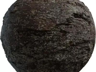 Mossy Wet Layered Rock Texture Texture