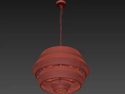 Antibes Chandelier 3D model