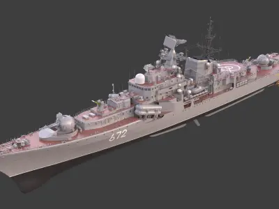  Sovremenny Class Type 956 Destroyer 