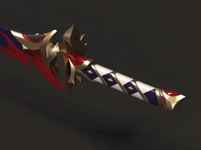 GENSHIN IMPACT - KAGOTSURUBE ISSHIN 3d file stl 3D model