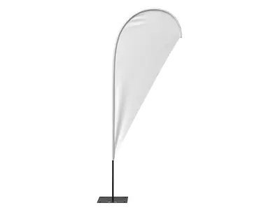 Collection Banners 4 in 1 3D model