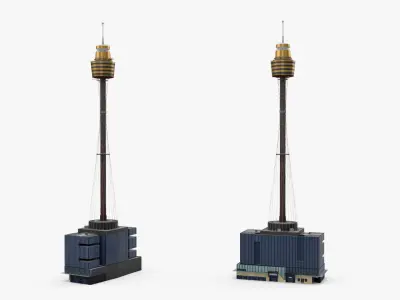  City Landmark Tower with Viewing Platform 