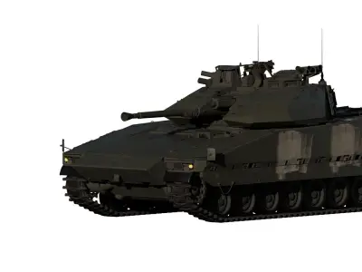 Combat Vehicle 90 3D model