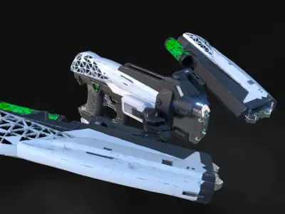 Marvel Guardians of the Galaxy  Star Lord Collection Low-poly 3D model