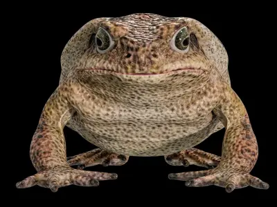  Cane Toad Rigged PBR 
