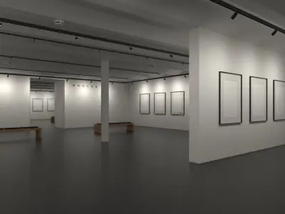 Art Gallery 12 3D model