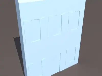 Apartment House 16 3D model