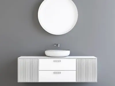 Modern Bathroom Cabinet no 131 3D model