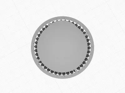 Yazmin Light Unique Tiered Chandelier  3D model