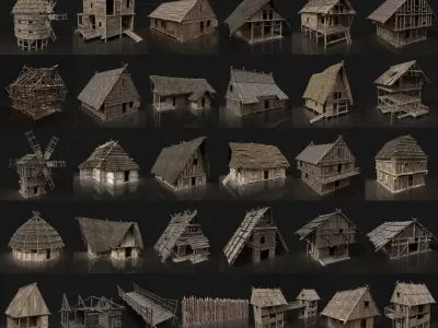  GREATEST BUILDER HOUSE INTERIOR CONSTRUCTION WAR MACHINES PACK 