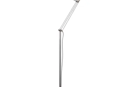 ANTIPHONY Outdoor reading lamp nickel-plated 3D model