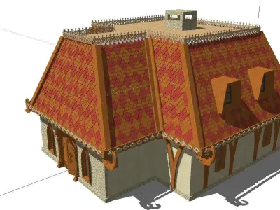 Creative Design-Holiday Cabin-0150 3D model