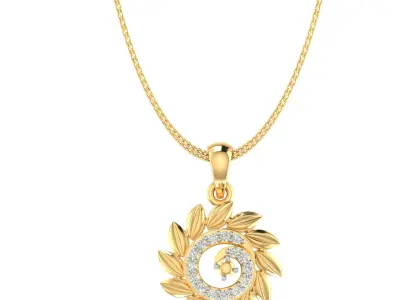 Light weight flower ring earrings pendant set 3dm stl  4 renders 3D print model