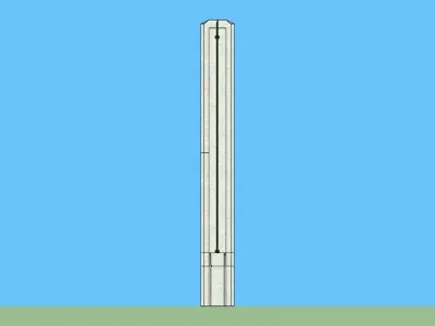 Site Wall Design 3D model