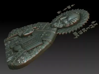 Saint John Chrysostom 3D print model
