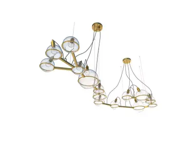 Chandelier Scorpio SKU 20900 Free 3D model