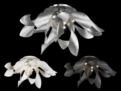75416x Turbio Lightstar Ceiling Chandelier 3D model