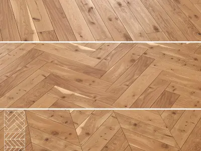 Boen Parquet Wood Floor Collection - 5 Pro Layouts - 4K Textures Texture